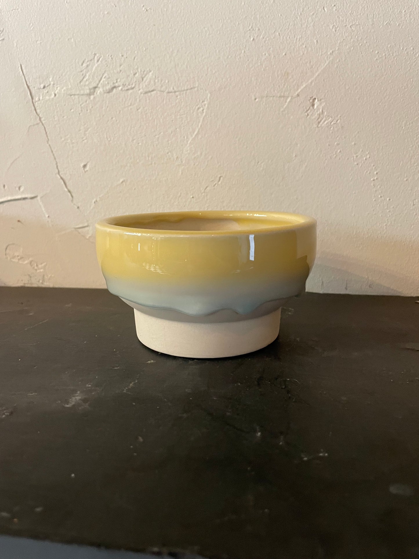 Dripping Glazed Bowl Pot